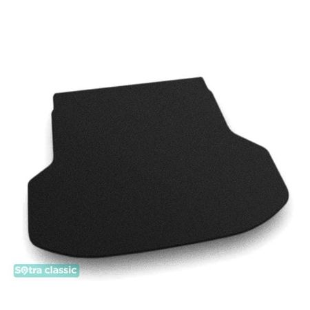 Двошарові килимки Sotra Classic Black для Kia Ceed (mkIII)(універсал)(без сабвуфера)(багажник) 2018→ - Фото 1