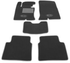 Двошарові килимки Sotra Custom Classic Grey для Kia Optima (mkIII) 2010-2015 (EU)