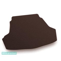 Двошарові килимки Sotra Premium Chocolate для Kia Optima (mkIV)(багажник) 2015-2020