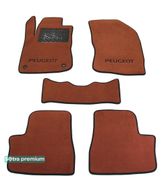 Двошарові килимки Sotra Premium Terracotta для Peugeot 2008 (mkI) 2013-2019 - Фото 1