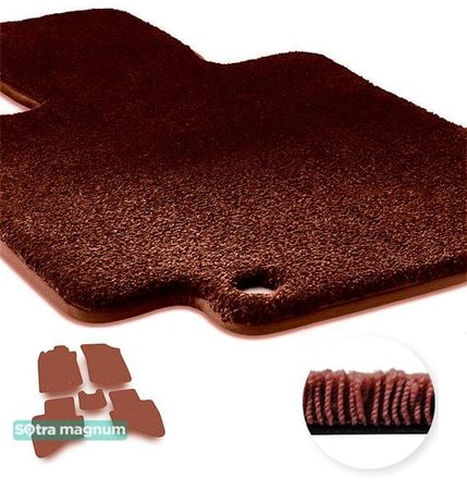Двошарові килимки Sotra Magnum Red для Toyota Aygo (mkII) 2014-2022 - Фото 1