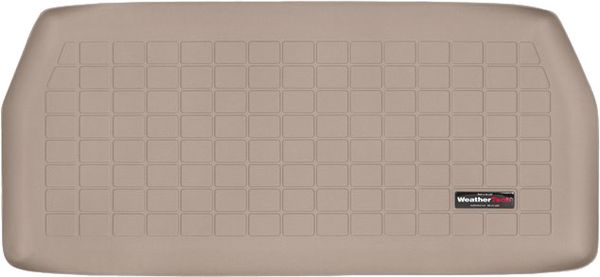 Коврик Weathertech Beige для Nissan Quest (mkIII)(trunk behind 3 row) 2004-2009 - Фото 1