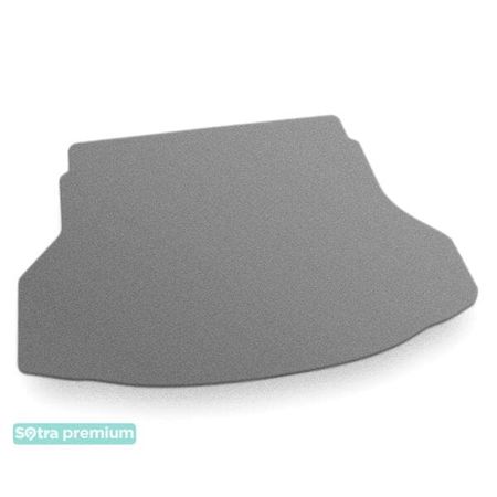 Двошарові килимки Sotra Premium Grey для Nissan Rogue (mkII)(верхній рівень)(багажник) 2013-2020 - Фото 1