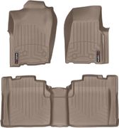 Коврики Weathertech Beige для Ford Ranger (all cabs)(mkIII)(1 row) 2011-2011 automatic - Фото 1