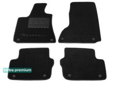 Двошарові килимки Sotra Premium Black для Maserati Ghibli (mkIII)(тонке кріплення)(повний привід) 2013-2021
