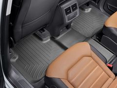 Коврики Weathertech Black для Volkswagen Atlas (mkI)(2 fixings)(2 row bucket seats)(1-2 row) 2019→ - Фото 3