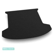 Двошарові килимки Sotra Classic Black для Chery Jetour X70 Plus (mkI)(багажник) 2020→