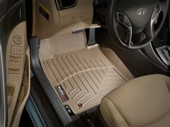 Коврики Weathertech Beige для Hyundai Elantra (sedan & coupe)(mkV)(1 row) 2011-2013 - Фото 2