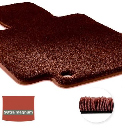 Двошарові килимки Sotra Magnum Red для Dacia Jogger (mkI)(5 місць)(багажник) 2021→ - Фото 1