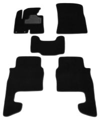 Текстильні килимки Pro-Eco для Hyundai Santa Fe (mkII)(1-2 ряд) 2010-2012