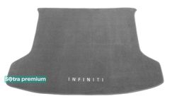 Двошарові килимки Sotra Premium Grey для Infiniti QX50 (mkII)(багажник) 2017→ / QX55 (mkI)(багажник) 2021→ - Фото 1