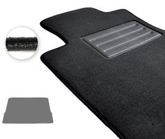 Двошарові килимки Optimal для Mercedes-Benz GL/GLS-Class (X166)(на сложенный 3й ряд)(багажник) 2013-2019