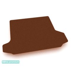 Двошарові килимки Sotra Premium Terracotta для GMC Terrain (mkIII)(з бічними нішами)(багажник) 2018→