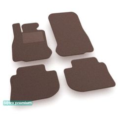 Двошарові килимки Sotra Premium Chocolate для BMW 6-series (F06)(гран купе) 2012-2019