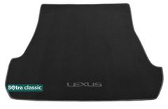 Двошарові килимки Sotra Classic Black для Lexus LX (mkIII)(J200)(5 місць)(багажник) 2007-2015