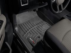 Коврики Weathertech Black для Dodge Ram (crew cab)(mkIV)(1 fixing hook)(with Full Lenght Console)(no PTO Kit) 2009-2012 - Фото 2