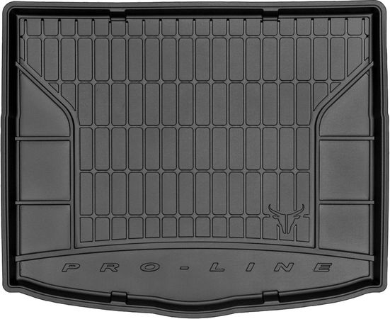 Гумовий килимок у багажник Frogum Pro-Line для Mitsubishi Lancer (mkX)(хетчбек) 2007-2017 (з докаткою)(нижній рівень)(багажник) - Фото 1