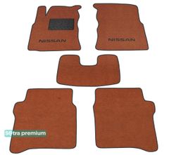 Двошарові килимки Sotra Premium Terracotta для Nissan Primera (mkIII)(P12) 2002-2008