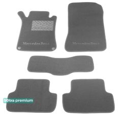 Двошарові килимки Sotra Premium Grey для Mercedes-Benz CLK-Class (C209; A209) 2002-2010