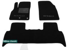 Двухслойные коврики Sotra Classic Black для Renault Scenic (mkIII) 2009-2016