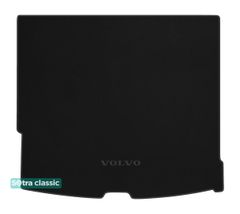 Двухслойные коврики Sotra Classic Black для Volvo XC60 (mkII)(багажник) 2017→