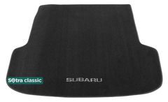 Двухслойные коврики Sotra Classic Black для Subaru Legacy (mkIV) / Outback (mkIII)(багажник) 2003-2009