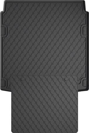 Гумовий килимок у багажник Gledring для Audi A4/S4 (mkIV)(B8)(седан) 2008-2016 (багажник із захистом) - Фото 1