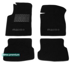 Двухслойные коврики Sotra Premium Black для Mazda MX-6 (mkII) 1991-1997