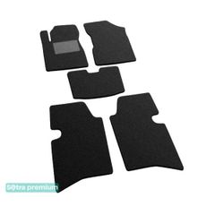 Двошарові килимки Sotra Premium Black для Geely MK (mkI) 2006-2014