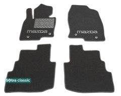 Двошарові килимки Sotra Classic Grey для Mazda CX-9 (mkII)(1-2 ряд) 2016→