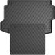 Резиновые коврики в багажник Gledring для Hyundai Bayon (mkI) 2021→ (без сабвуфера)(верхний уровень)(багажник с защитой)
