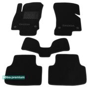 Двошарові килимки Sotra Premium Black для Skoda Octavia (mkIII)(A7) 2012-2019 - Фото 1