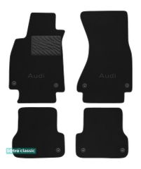 Двухслойные коврики Sotra Classic Black для Audi A6/S6/RS6 (mkIV)(C7) 2011-2018