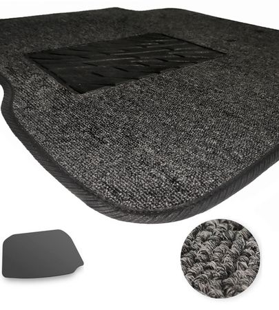 Текстильні килимки Pro-Eco Graphite для Lincoln MKT (mkI)(разложенный 3 ряд)(багажник) 2010-2019 - Фото 1