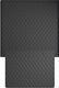 Резиновые коврики в багажник Gledring для Ford Mondeo (mkV)(универсал) 2015-2022 (с докаткой)(багажник с защитой)