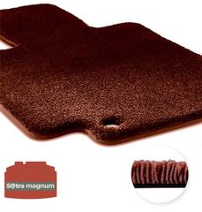 Двошарові килимки Sotra Magnum Red для Skoda Fabia (mkIII)(хетчбек)(нижній рівень)(без запаски)(багажник) 2021→