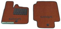 Двухслойные коврики Sotra Premium Terracotta для Smart ForTwo (A450-W450) 1998-2006 - Фото 1