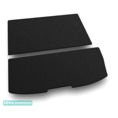 Двошарові килимки Sotra Premium Black для Honda Pilot (mkII)(багажник) 2009-2015