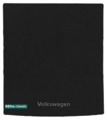Двухслойные коврики Sotra Classic Black для Volkswagen Passat (B8)(универсал)(багажник) 2014→