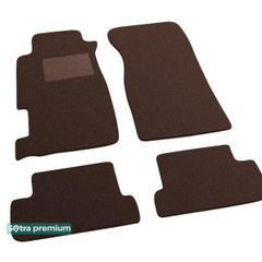 Двошарові килимки Sotra Premium Chocolate для Honda Prelude (mkIV) 1991-1996