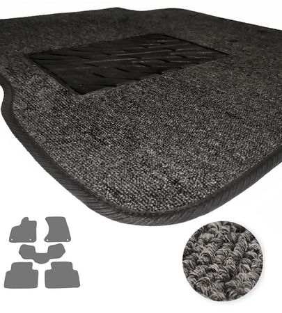 Текстильні килимки Pro-Eco Graphite для Porsche Macan (mkI) 2014-2024 - Фото 1