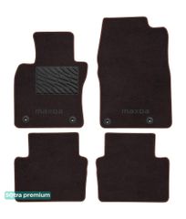 Двошарові килимки Sotra Premium Chocolate для Mazda 3 (mkIV) 2019→