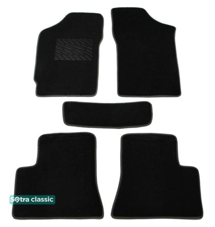 Двошарові килимки Sotra Classic Black для Lifan 520 / Breez (mkI) 2006-2012 - Фото 1