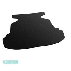 Двошарові килимки Sotra Classic Black для BYD F3 (mkI)(седан)(багажник) 2005-2014