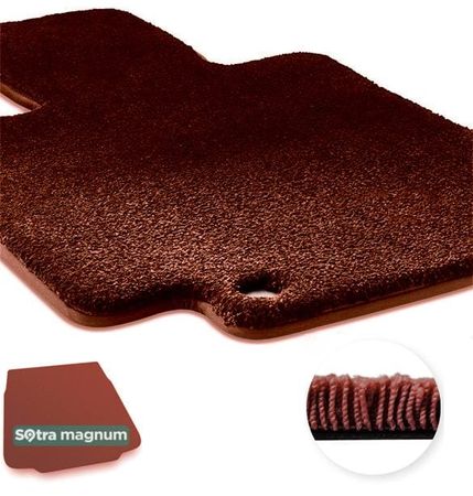 Двошарові килимки Sotra Magnum Red для Buick LaCrosse (mkII)(багажник) 2010-2016 - Фото 1