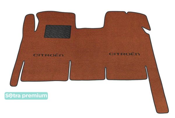 Двошарові килимки Sotra Premium Terracotta для Citroen Jumpy (mkI)(1 ряд) 1994-2006 - Фото 1