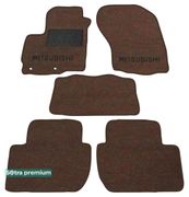 Двошарові килимки Sotra Premium Chocolate для Mitsubishi Outlander (mkII) 2007-2012 - Фото 1