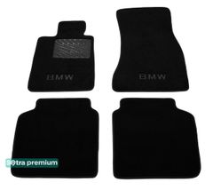 Двошарові килимки Sotra Premium Black для BMW 7-series (G11) 2015-2022