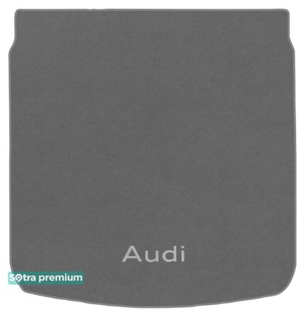Двошарові килимки Sotra Premium Grey для Audi A5/S5 (mkI)(ліфтбек)(багажник) 2011-2016 - Фото 1