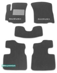 Двошарові килимки Sotra Premium Grey для Suzuki SX4 (mkI) 2006-2014